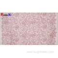 Multifunctional Purple Embroidery Fabric